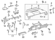 Toyota Prius V Glove Box Diagram - 55303-47060-B1