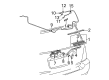 2002 Toyota Highlander Windshield Wiper Diagram - 85291-42020