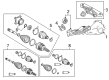 Toyota Differential Mount Diagram - 52380-45030