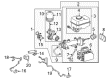 2013 Toyota Land Cruiser Brake Master Cylinder Reservoir Diagram - 47220-60210