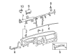 2014 Toyota Tacoma Glove Box Diagram - 55045-04041