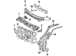 1995 Toyota Paseo Dash Panels Diagram - 55101-16700