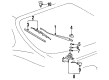 1993 Toyota Supra Windshield Washer Nozzle Diagram - 85391-14010