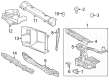 Toyota Tundra Front Cross-Member Diagram - 57104-0C050