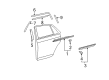 2007 Toyota Avalon Door Moldings Diagram - 75075-07030
