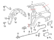 Toyota Sienna Fuel Door Release Cable Diagram - 77035-08020