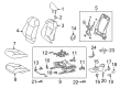 2023 Toyota Corolla Cross Seat Cushion Diagram - 71512-0A070