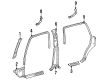 1995 Toyota Land Cruiser Door Seal Diagram - 62311-60070-B0