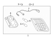 2007 Toyota Camry Light Socket Diagram - 81585-06120