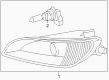 2007 Toyota Sienna Fog Light Diagram - 81220-AE020