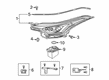 2021 Toyota C-HR Light Control Module Diagram - 89907-F4090