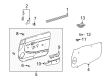 1998 Toyota Tacoma Armrest Diagram - 74210-04020-B2