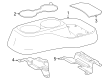 Toyota Grand Highlander Center Console Base Diagram - 58910-0E310-C0