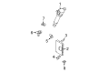 2004 Toyota Solara Ignition Coil Diagram - 90080-19025