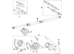 2021 Toyota Highlander Drive Shaft Diagram - 37100-48070