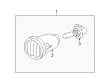 2007 Toyota Sequoia Fog Light Diagram - 81211-0C021