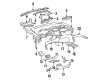 1993 Toyota Previa Cup Holder Diagram - 55604-95D00-17