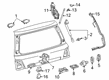 2019 Toyota Land Cruiser Door Lock Actuator Diagram - 69350-60200