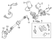 2012 Toyota Camry Steering Column Diagram - 4520A-06042