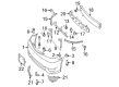 Toyota License Plate Diagram - 75101-06010