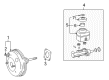 2000 Toyota MR2 Spyder Master Cylinder Repair Kit Diagram - 47201-17291