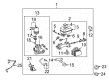 Toyota Brake Fluid Pump Diagram - 47960-60050