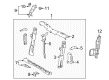 2018 Toyota Corolla iM Radiator Support Diagram - 53107-12030