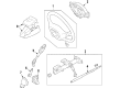 Scion Steering Wheel Diagram - 45100-21091-B0