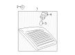 2004 Toyota Avalon Back Up Light Diagram - 81580-07010