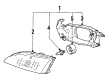 1992 Toyota Paseo Headlight Diagram - 81130-16531