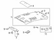 2021 Toyota Avalon Dome Light Diagram - 81360-07040-B0