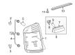 Toyota Prius Back Up Light Diagram - 81551-47100