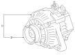 Toyota Corolla Alternator Diagram - 27060-37081