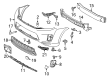 Toyota Highlander License Plate Diagram - 52114-48240