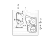 2012 Toyota Tundra Back Up Light Diagram - 81550-0C090