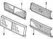 Toyota Cressida Emblem Diagram - 75301-22210