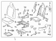 2015 Scion iQ Seat Cushion Diagram - 71518-74080-B1