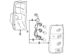 1992 Toyota Land Cruiser Light Socket Diagram - 81555-60320