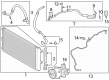 Toyota GR Corolla A/C Hose Diagram - 88704-12A70