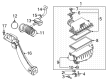 Toyota Highlander Air Intake Coupling Diagram - 17881-F0160