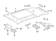 Toyota RAV4 Prime Sun Visor Diagram - 74310-42641-C0