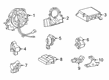 2024 Toyota Corolla Air Bag Control Module Diagram - 89170-12G11