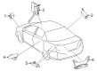 2015 Toyota Avalon Transmitter Diagram - 89904-33400