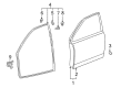 Scion xA Weather Strip Diagram - 67862-52090