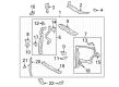 2008 Toyota Highlander Radiator Support Diagram - 53203-48060