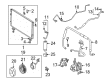 1997 Toyota 4Runner HVAC Pressure Switch Diagram - 88645-04040