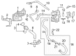 2019 Toyota Avalon Thermostat Gasket Diagram - 16325-25010