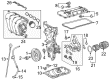 2021 Toyota C-HR Dipstick Tube Diagram - 11452-37020