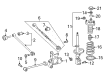 2010 Toyota Highlander Coil Springs Diagram - 48231-48470