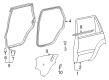 2008 Toyota Land Cruiser Door Moldings Diagram - 75730-60050